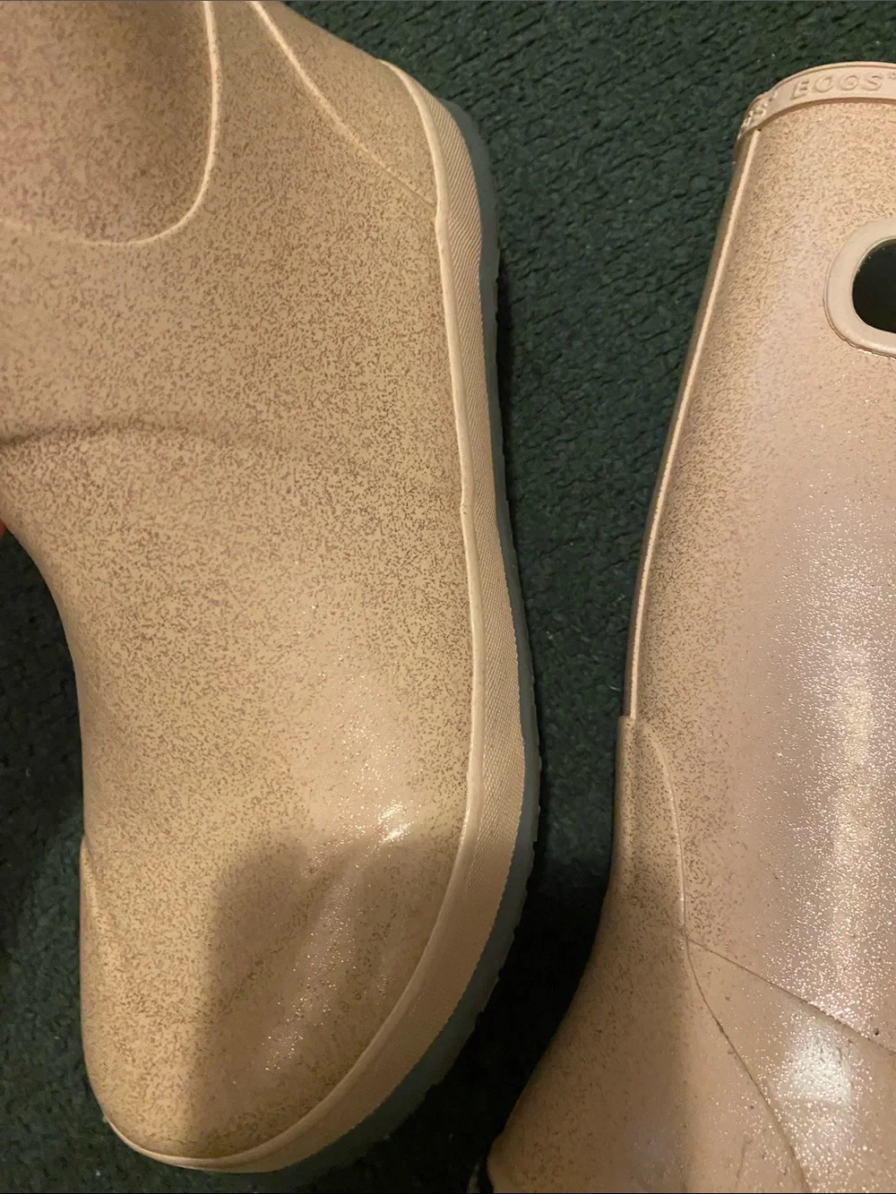 Bogs Women's Tan Pull-On Waterproof Rain Boots